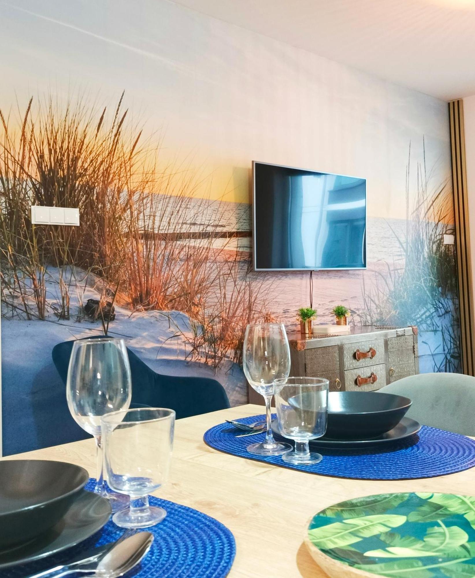 Apartament Z Wellness Nadmorskie Tarasy Kołobrzeg Eksteriør billede