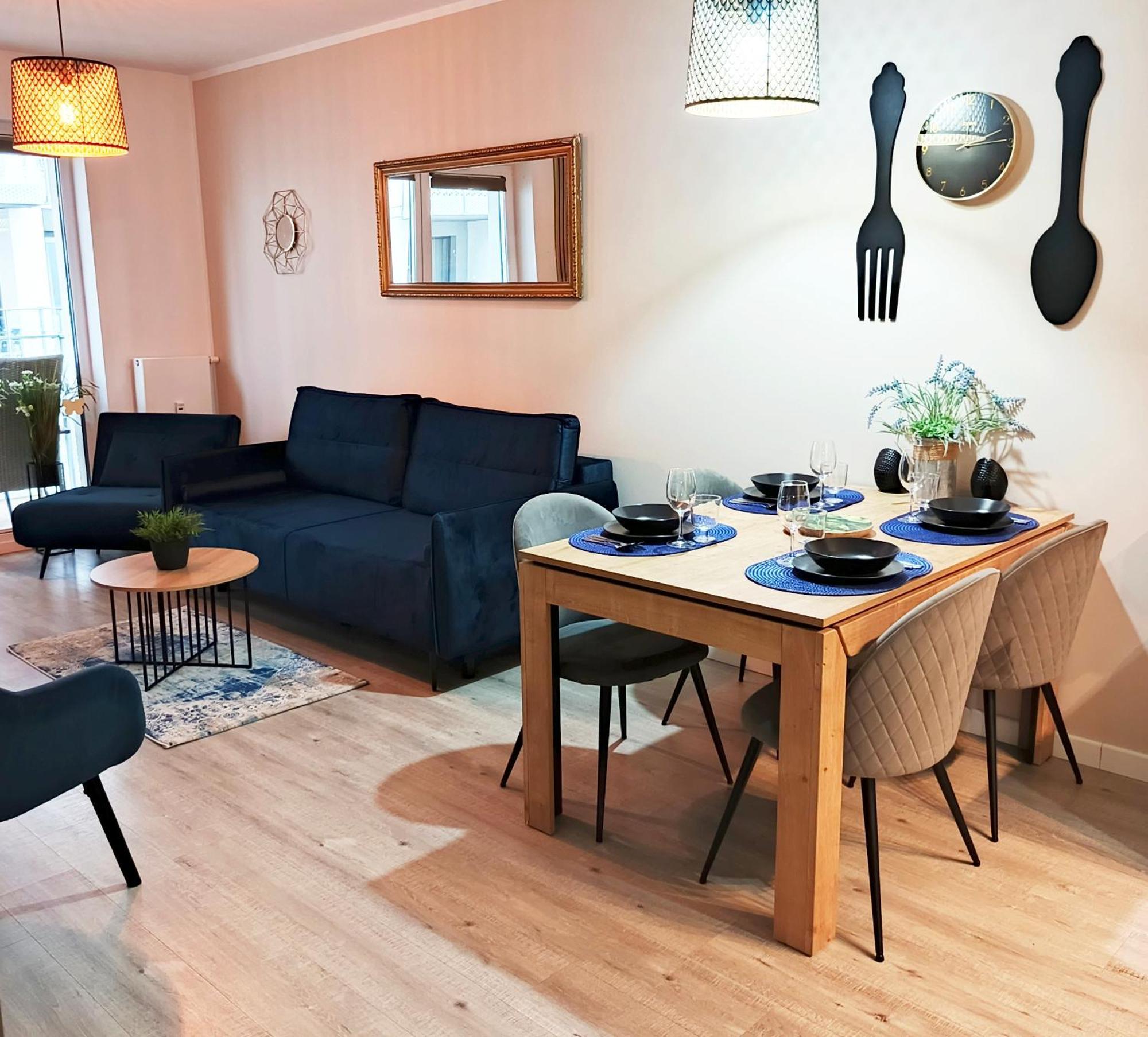 Apartament Z Wellness Nadmorskie Tarasy Kołobrzeg Eksteriør billede