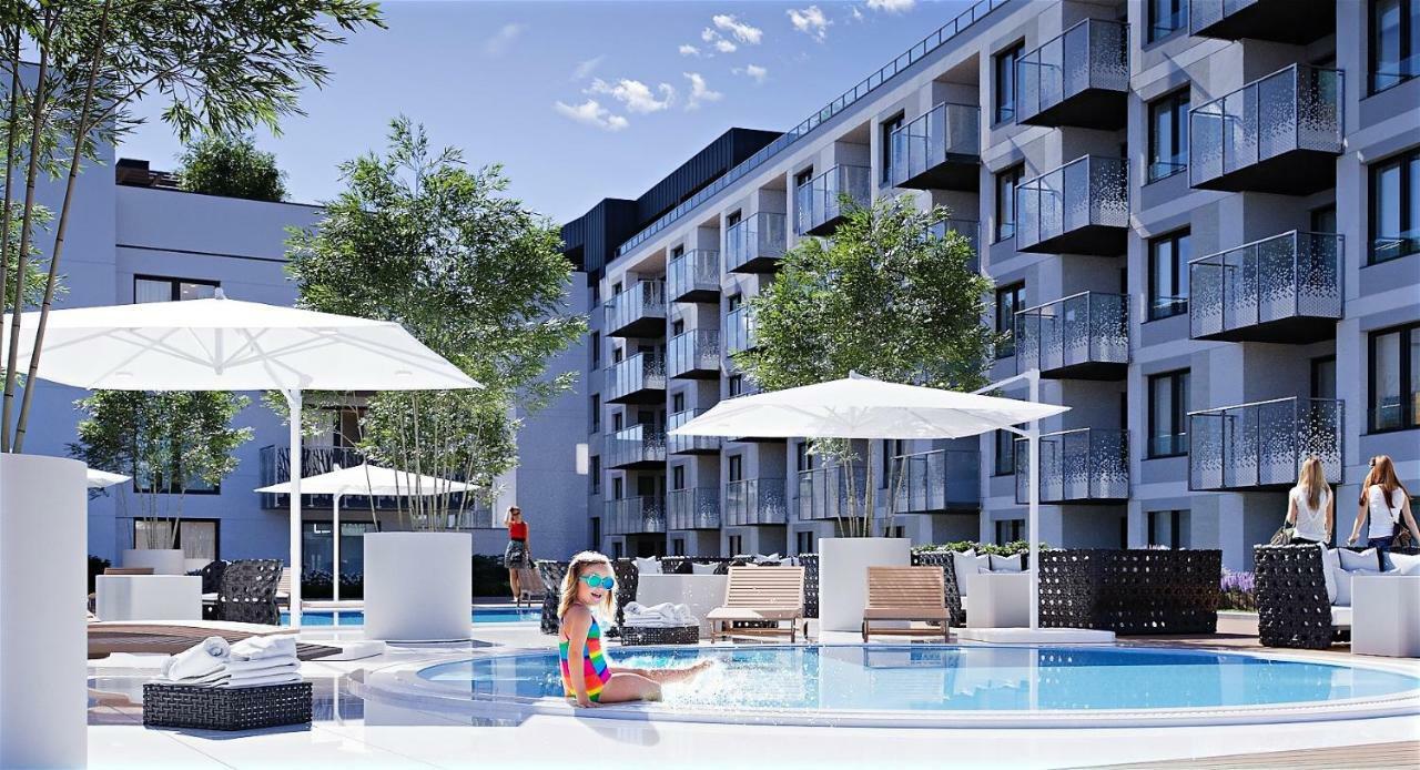 Apartament Z Wellness Nadmorskie Tarasy Kołobrzeg Eksteriør billede